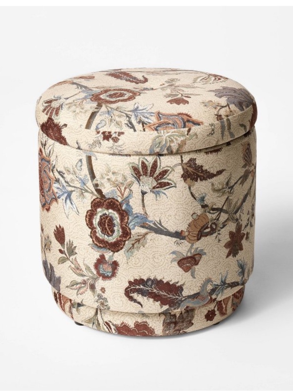 Swivel Storage Ottoman Floral Pattern - Threshold™ designed with Studio McGee